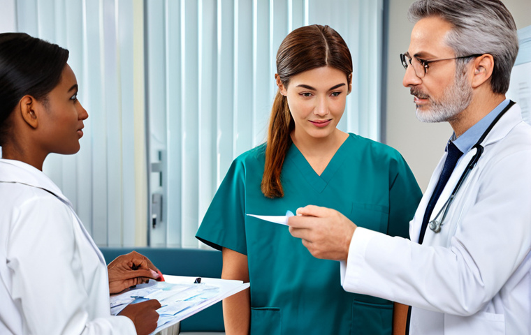 **
"A diverse group of people, fully clothed in casual and professional attire, consulting with a plastic surgeon in a modern clinic. The setting includes medical charts, anatomical models, and a warm, reassuring atmosphere. Focus on the collaborative discussion and the doctor's empathetic expression. Safe for work, appropriate content, professional setting, perfect anatomy, natural proportions, family-friendly."
**