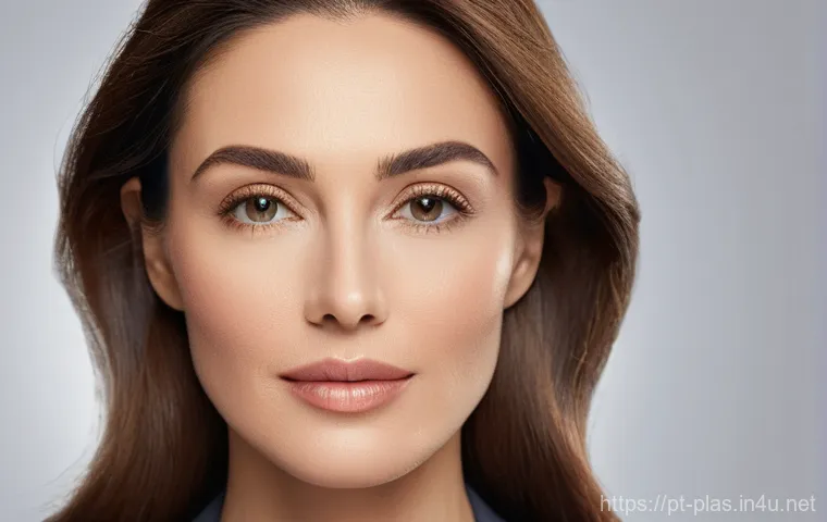 스킨부스터와 필러 차이 - **Skinbooster Effect: Radiant Hydration**
"A close-up, soft-focus portrait of a woman in her lat... 스킨부스터와 필러 차이 - **Skinbooster Effect: Radiant Hydration**
"A close-up, soft-focus portrait of a woman in her lat...